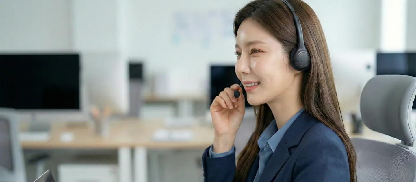 카드결제현금화 상담 진행 모습을 담은 참고 사진